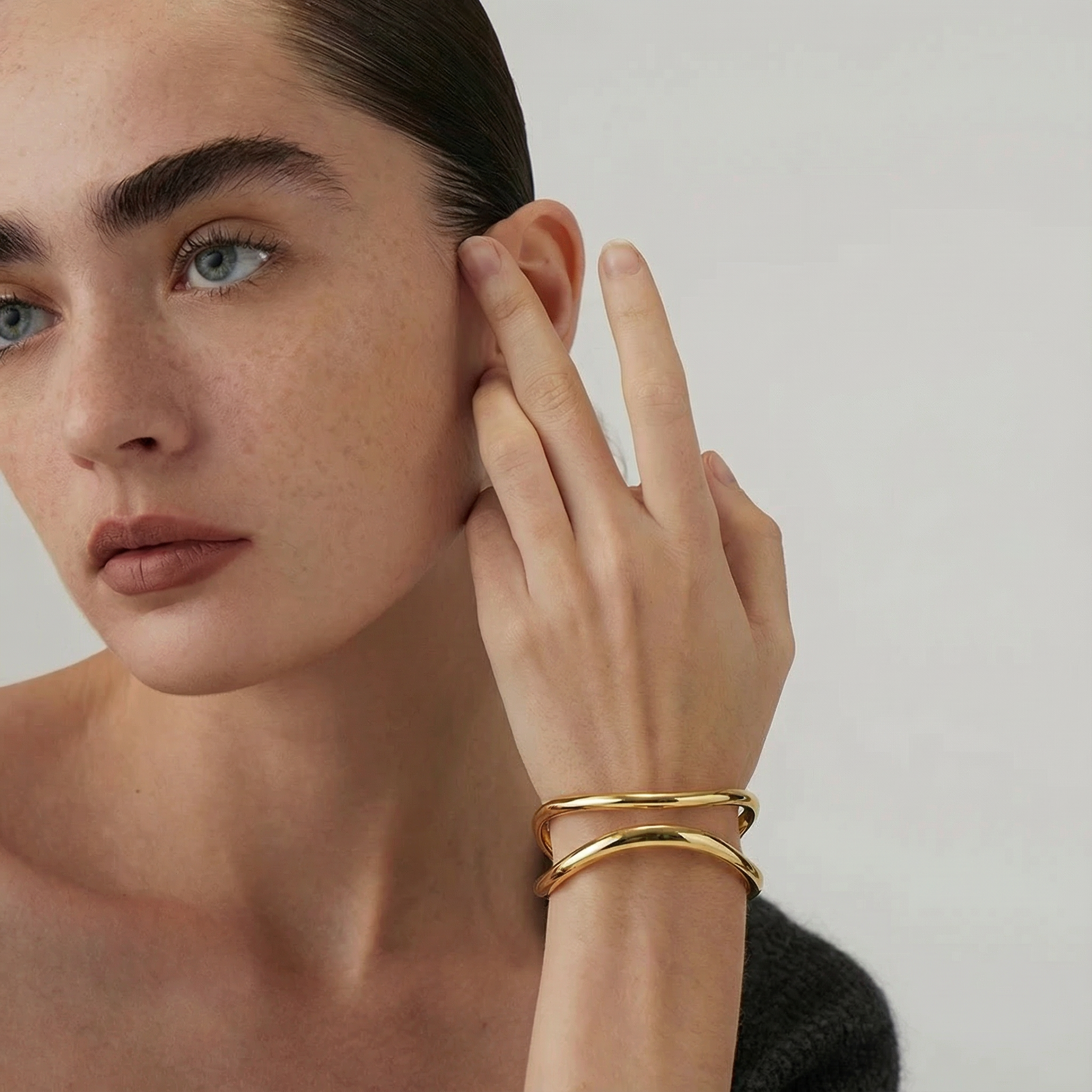 Irregular Space Bangle