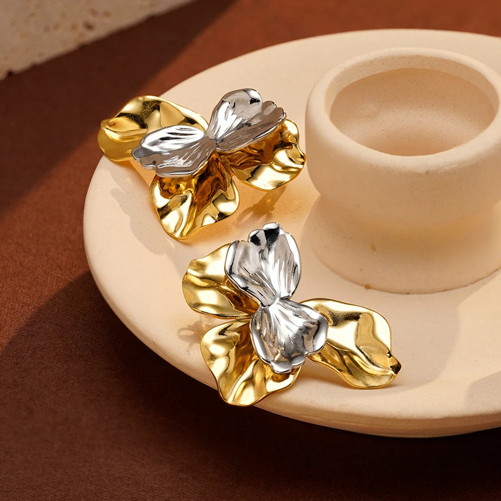 Floral Stud Earrings