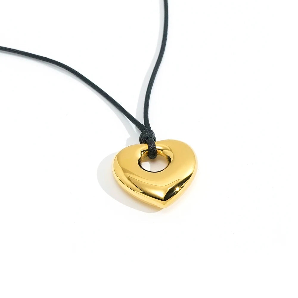 Irregular Shaped Pendant Necklace