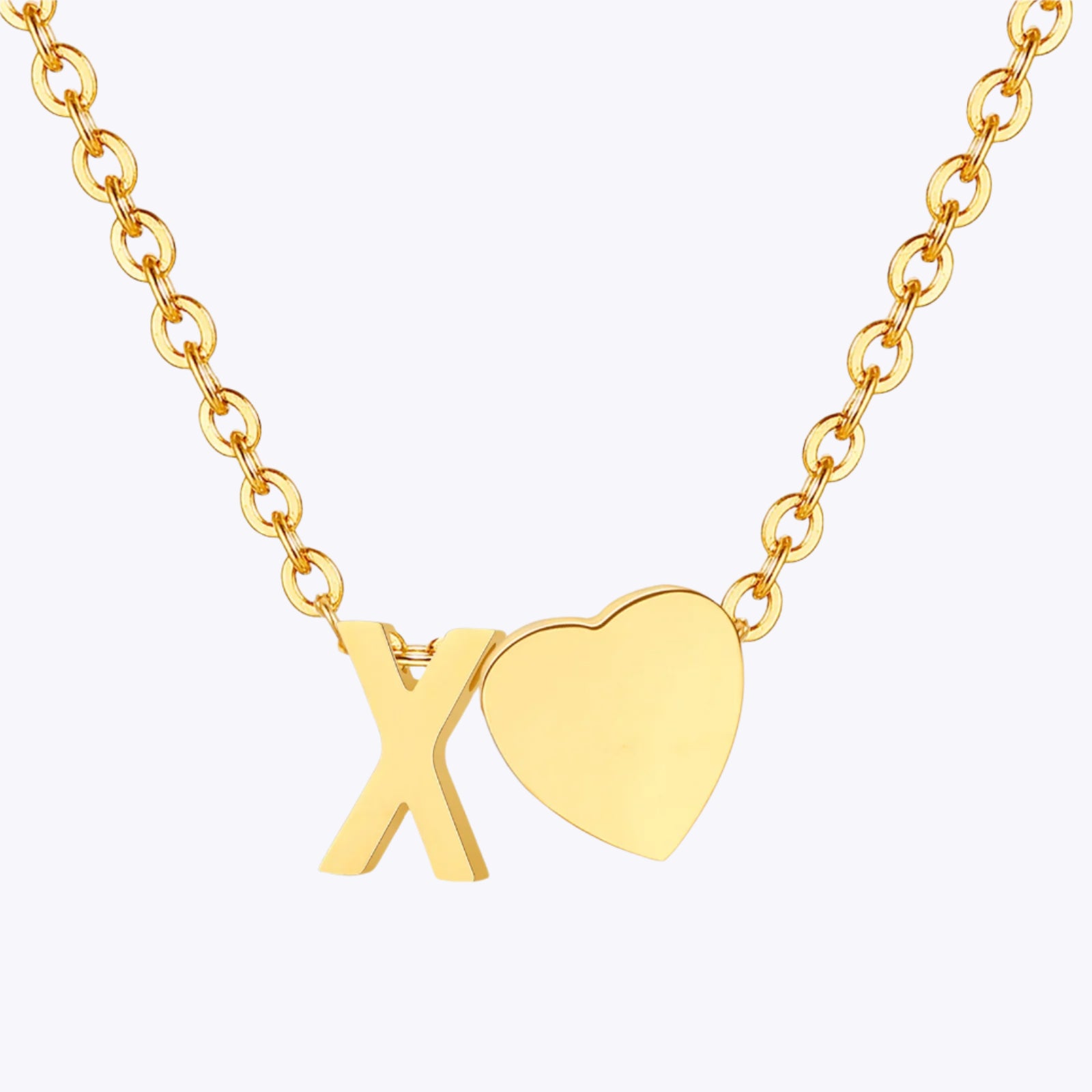 Heart Letter Necklace