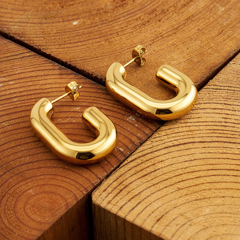 Jumbo Oval Earrings