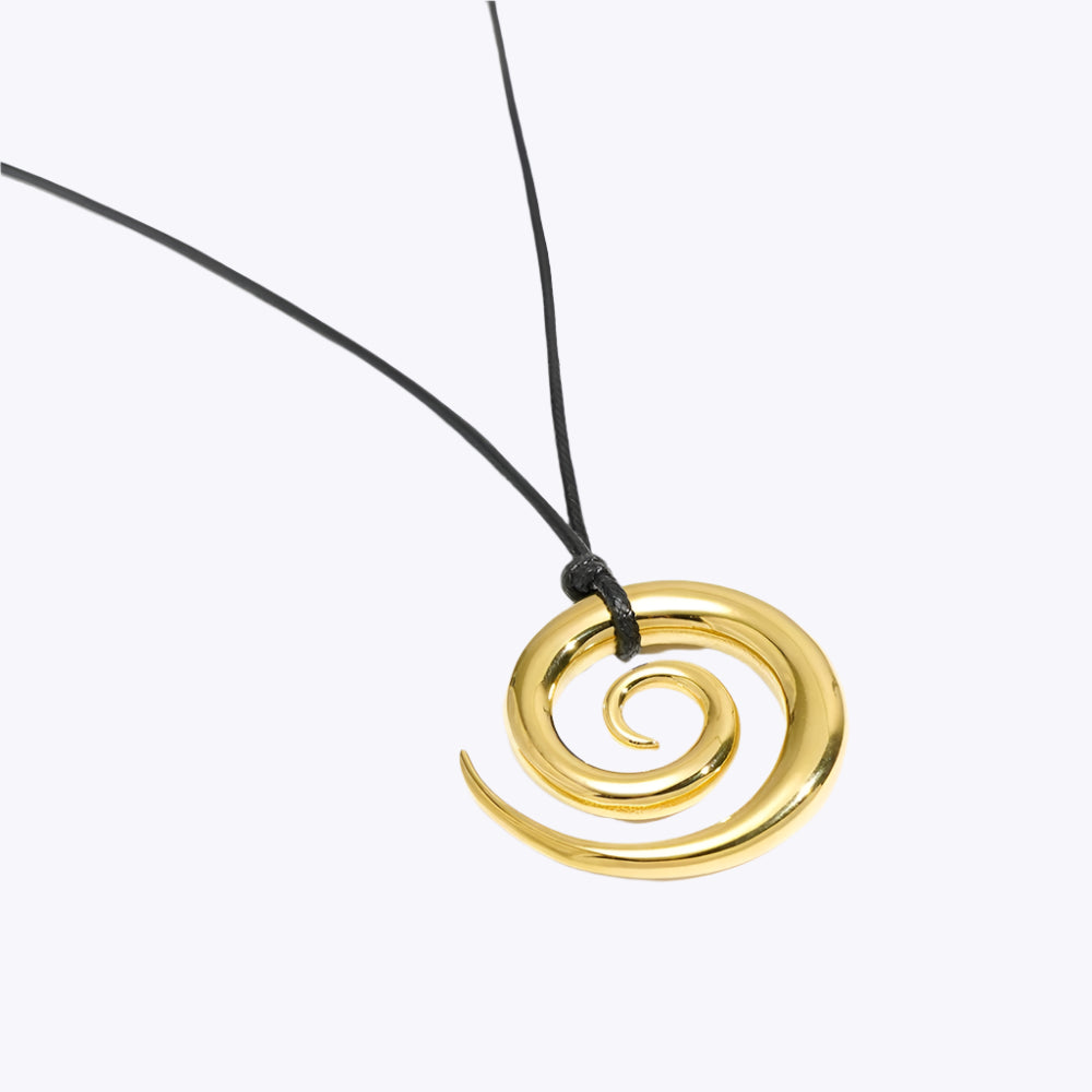 Spiral Coil Pendant