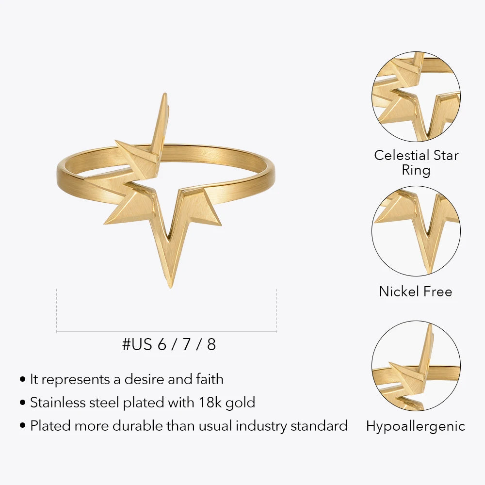 Celestial Star Rings
