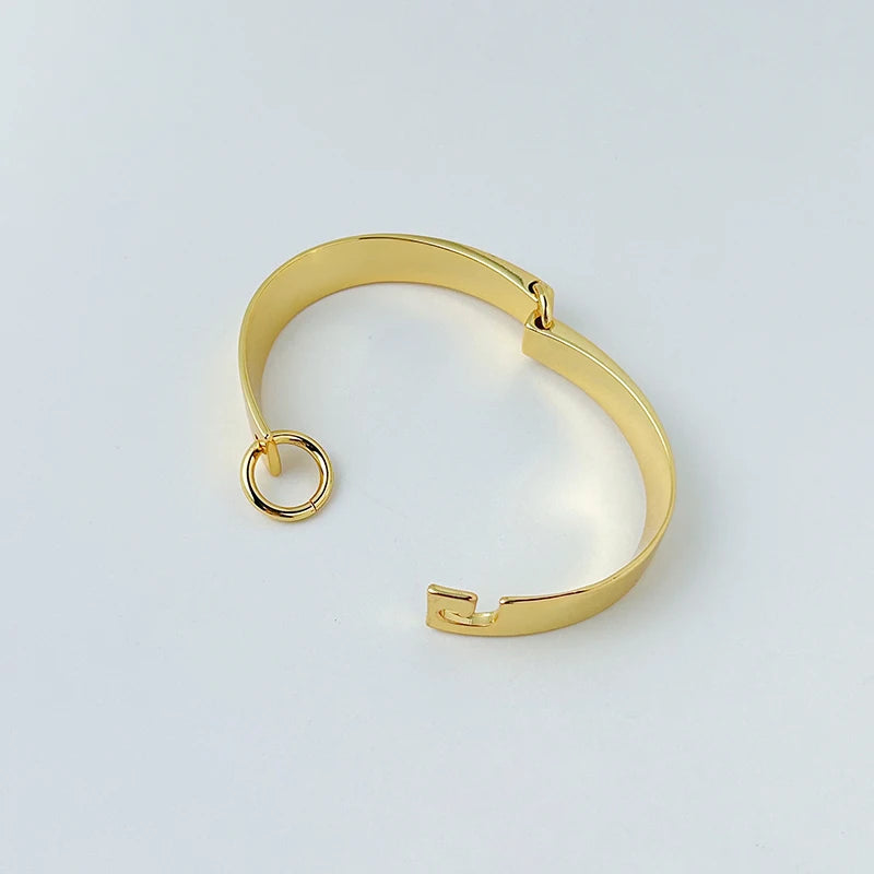 Punk Hook Lock Bangle