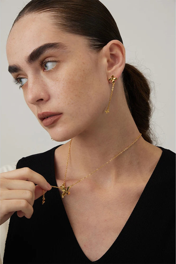 Star Clover Earrings