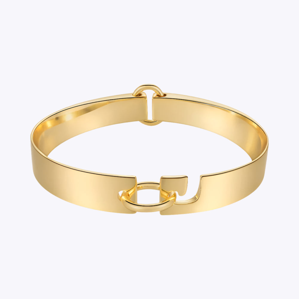 Punk Hook Lock Bangle