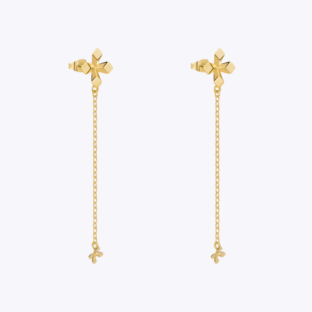 Star Clover Earrings