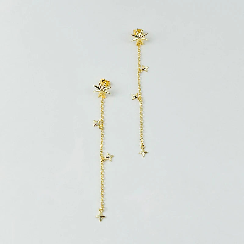 Star Drop Earrings