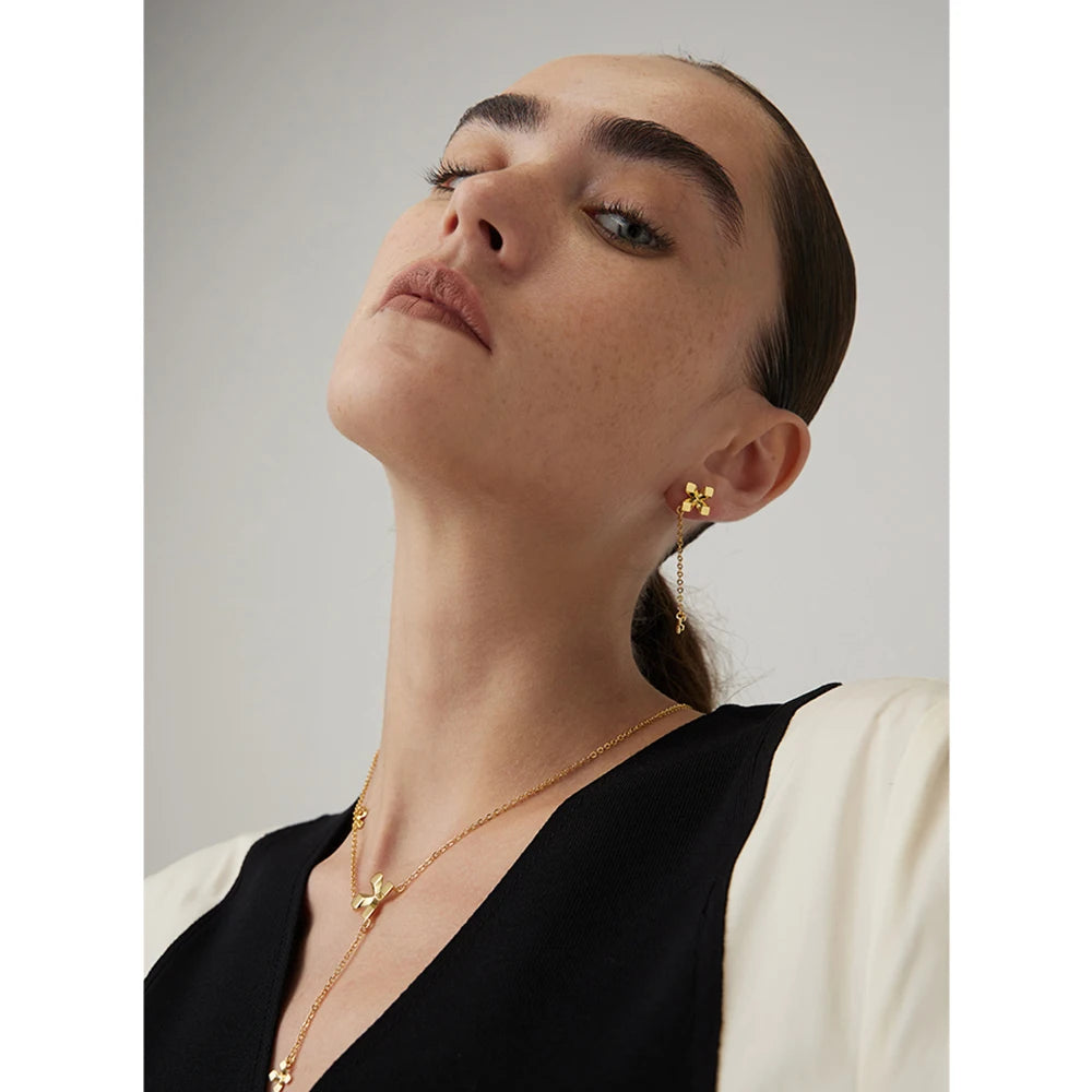 Star Luck Drop Necklace