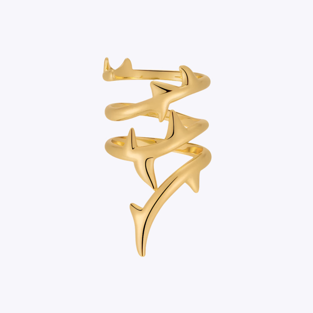 Spiral Thorn Poison Ring
