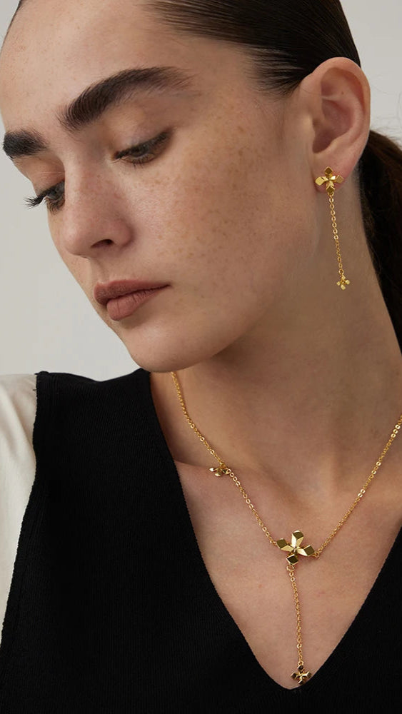 Star Clover Earrings