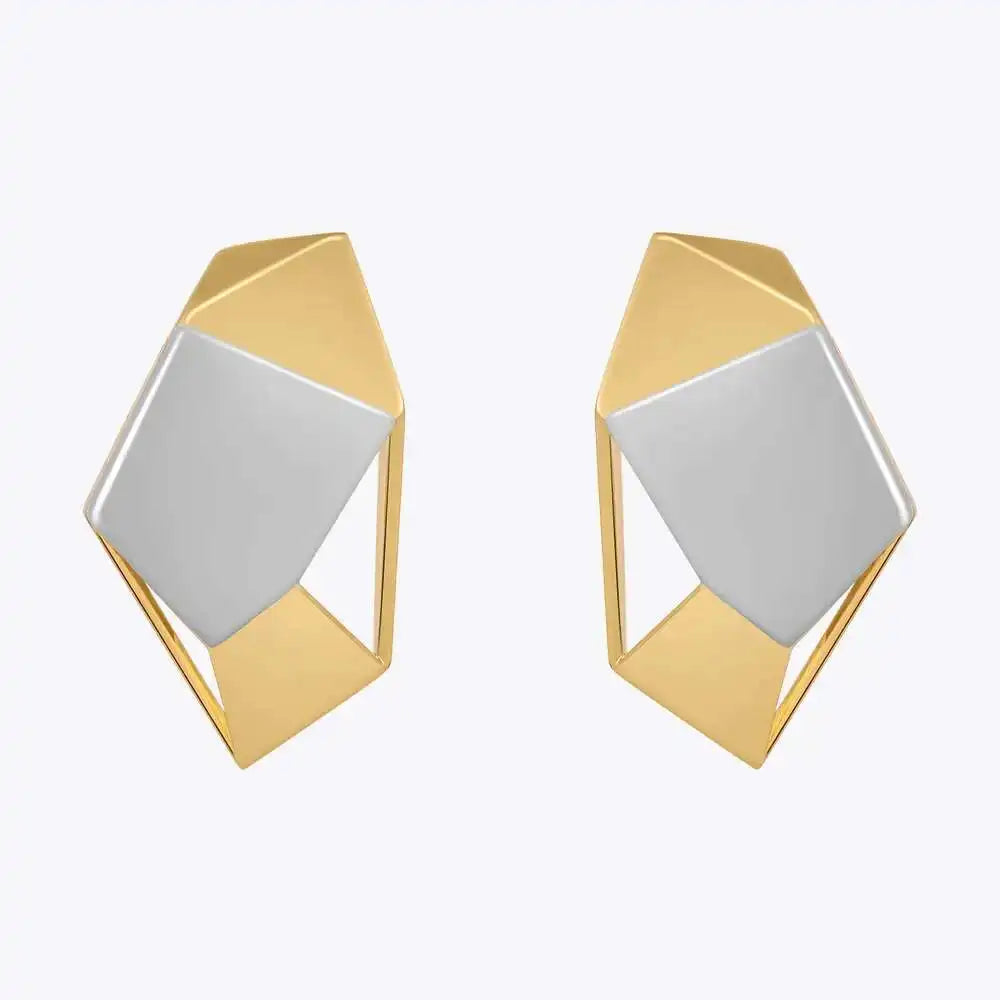 Prismatic Geometric Earring