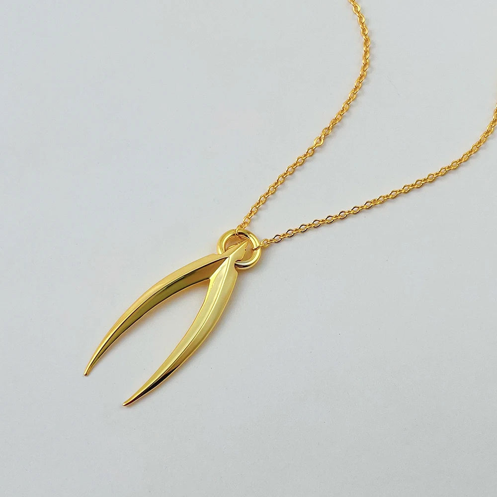 Crossblade Punk Necklace