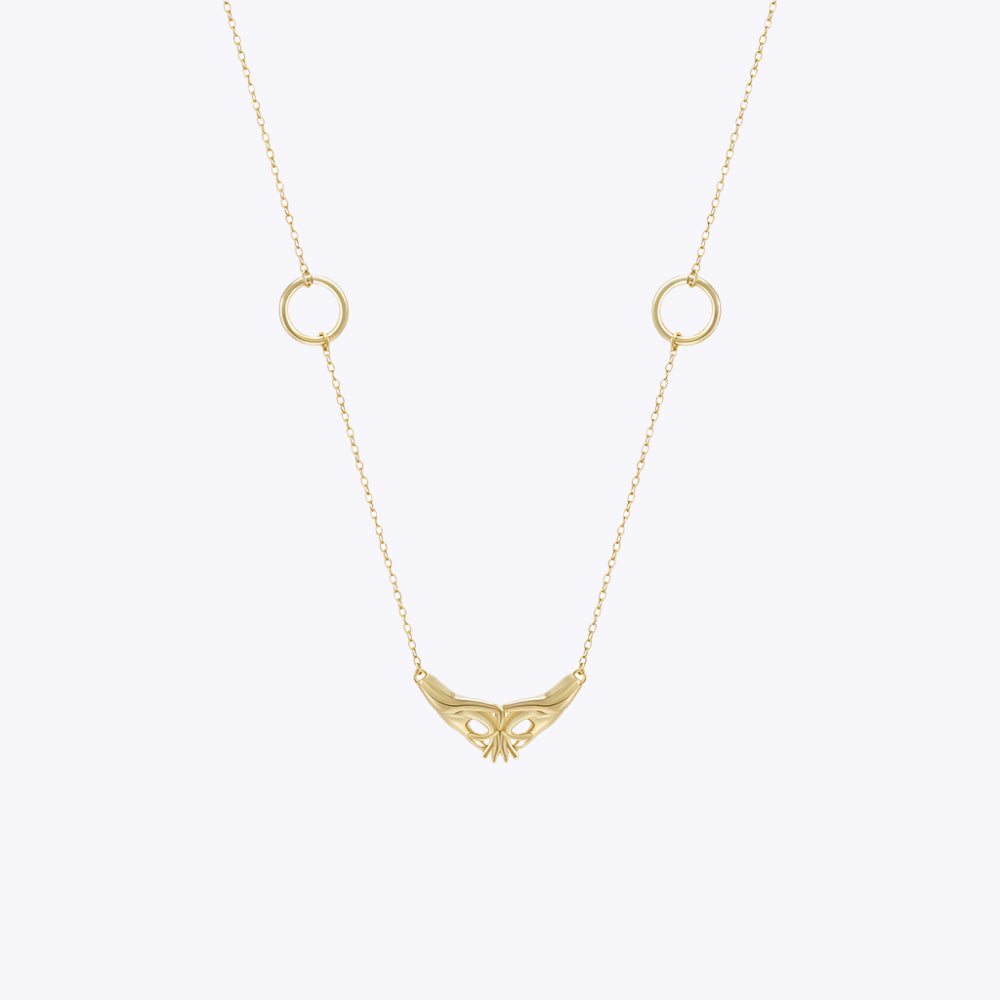 Human Hook Hand Necklace