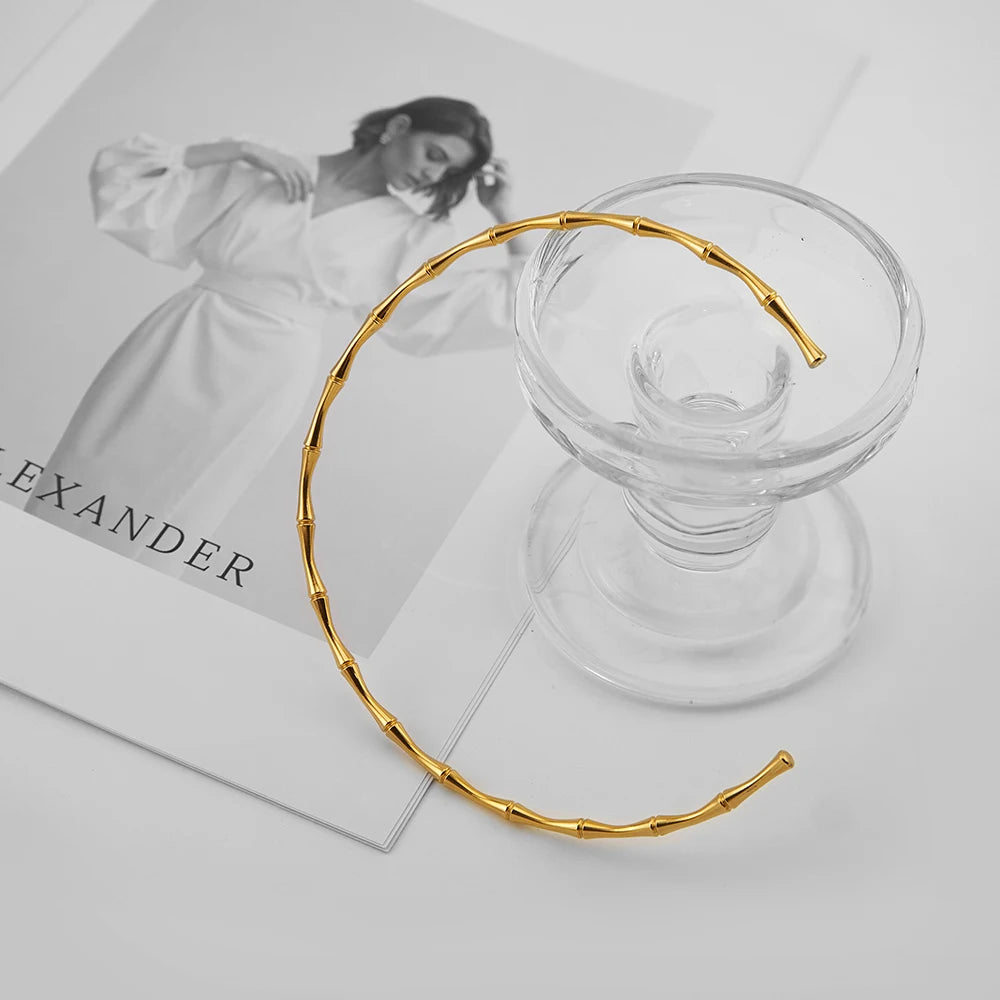 Bamboo Choker Necklace