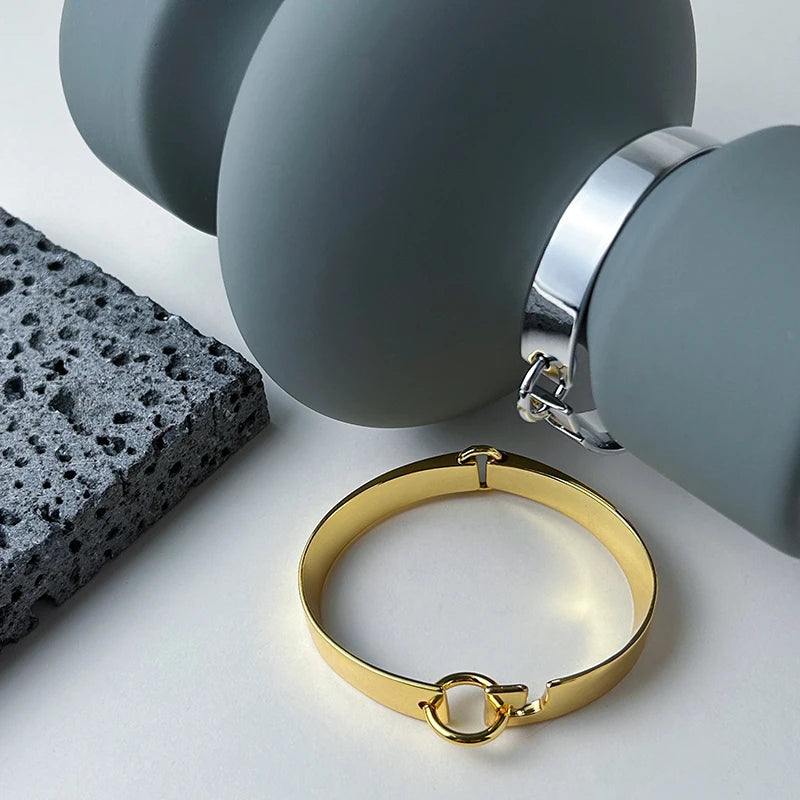 Punk Hook Lock Bangle