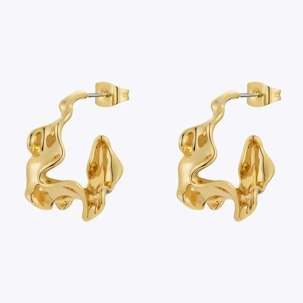 Crest Piercing Poison Earrings