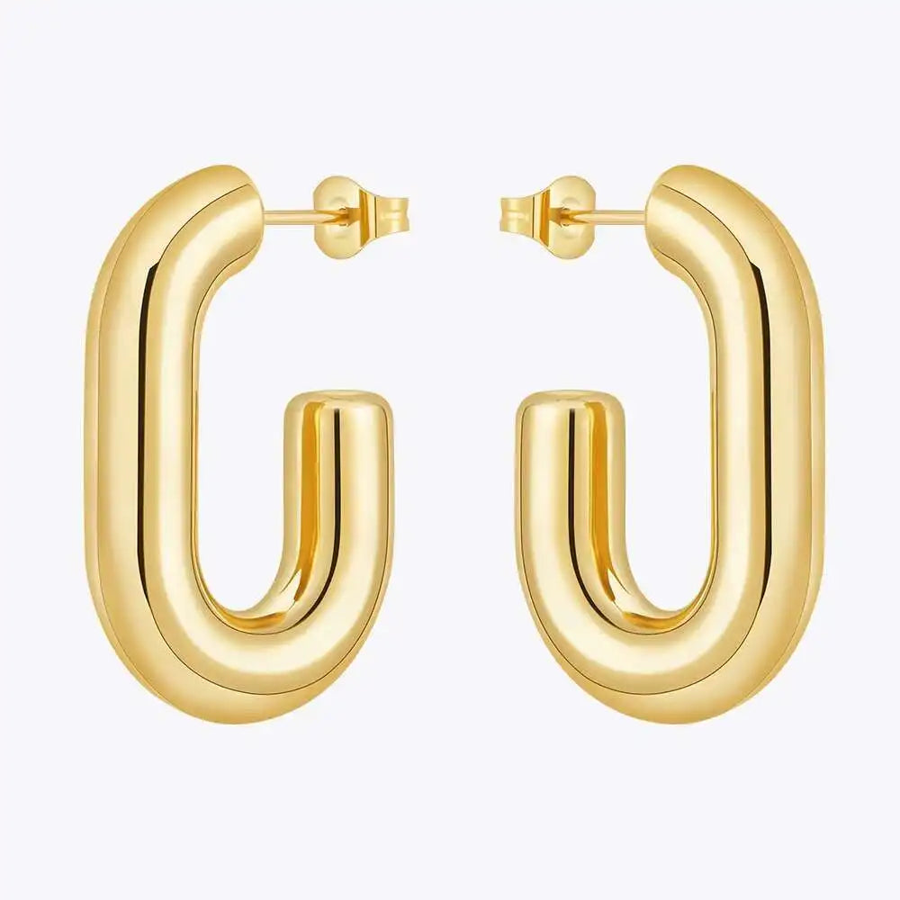 Jumbo Oval Earrings