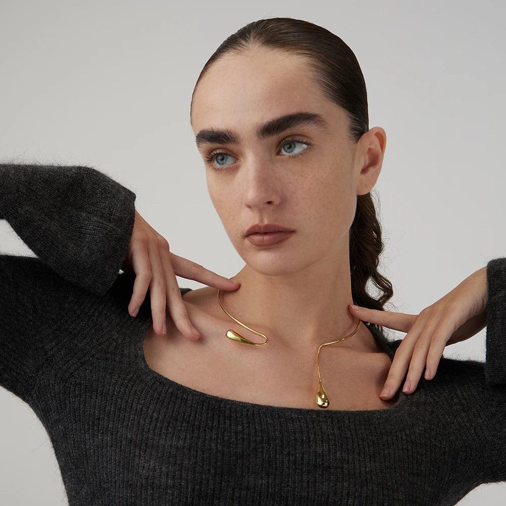 Sturdy Punk Choker Necklace