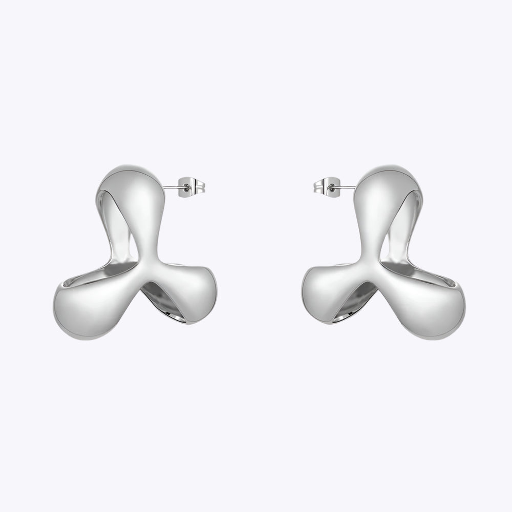 Space Tri-Wind Earrings