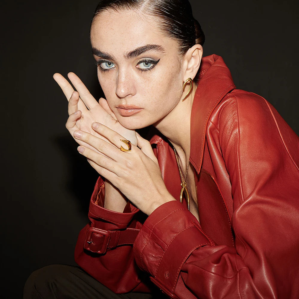 Crossblade Punk Necklace