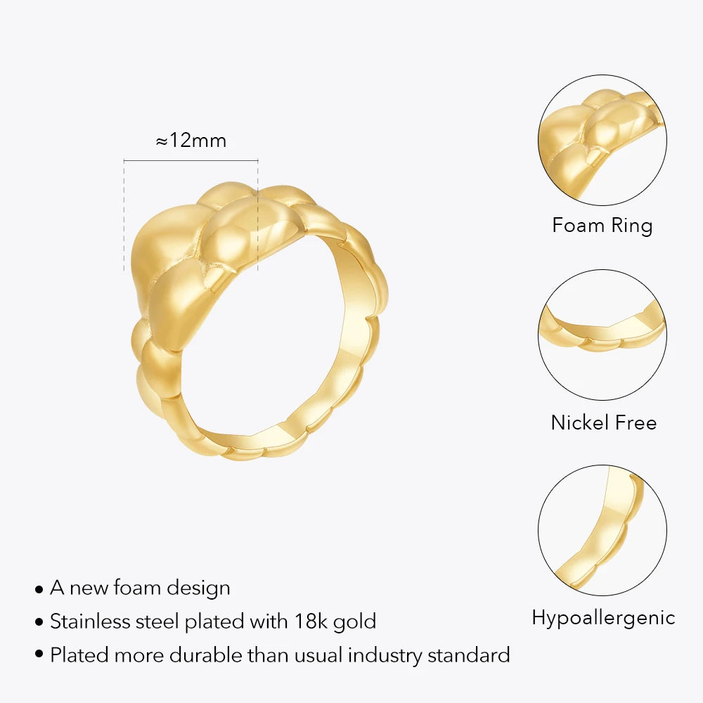 Marshmallow Blob Ring