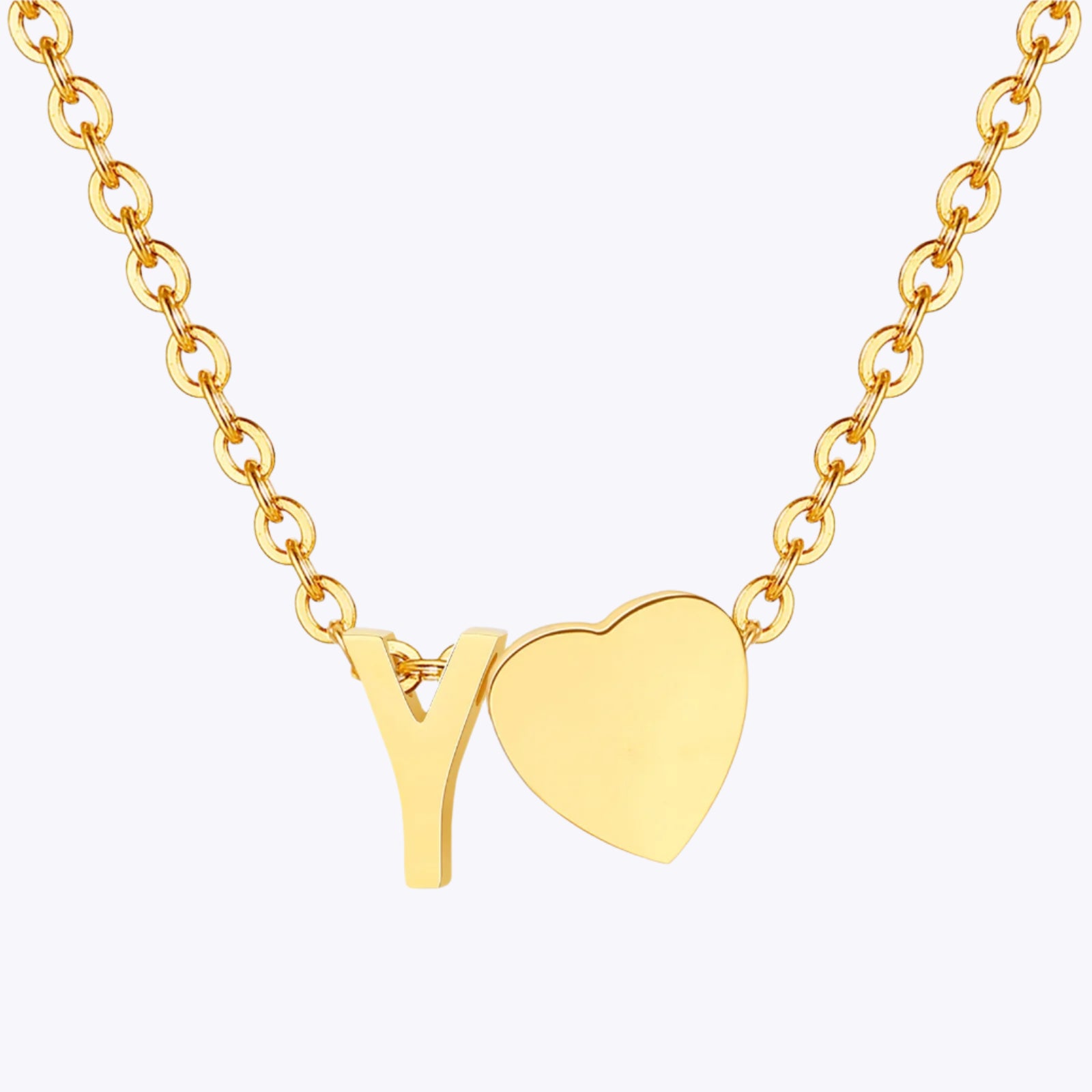 Heart Letter Necklace