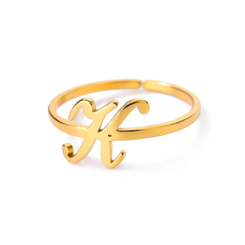 Initial Letter Ring