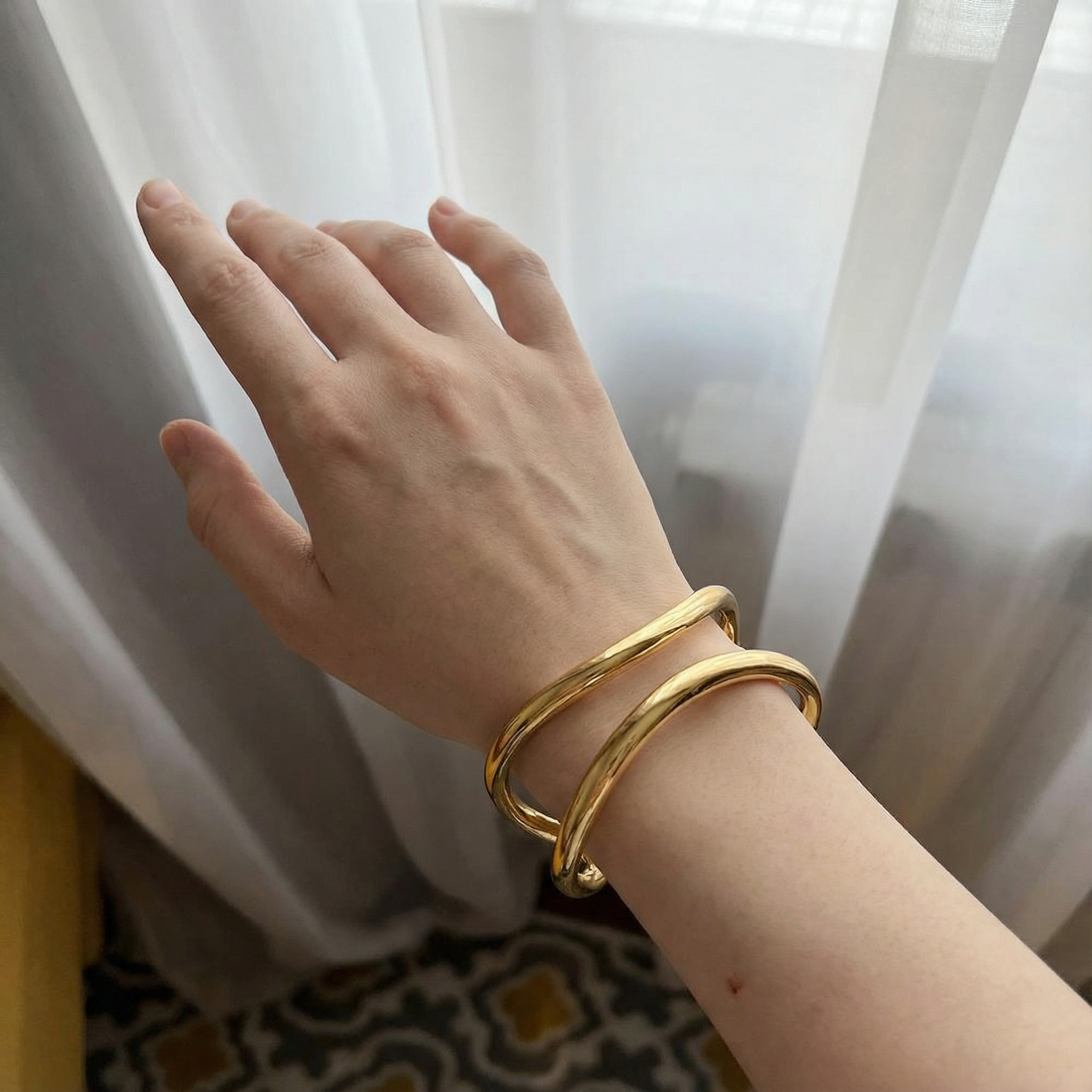 Irregular Space Bangle