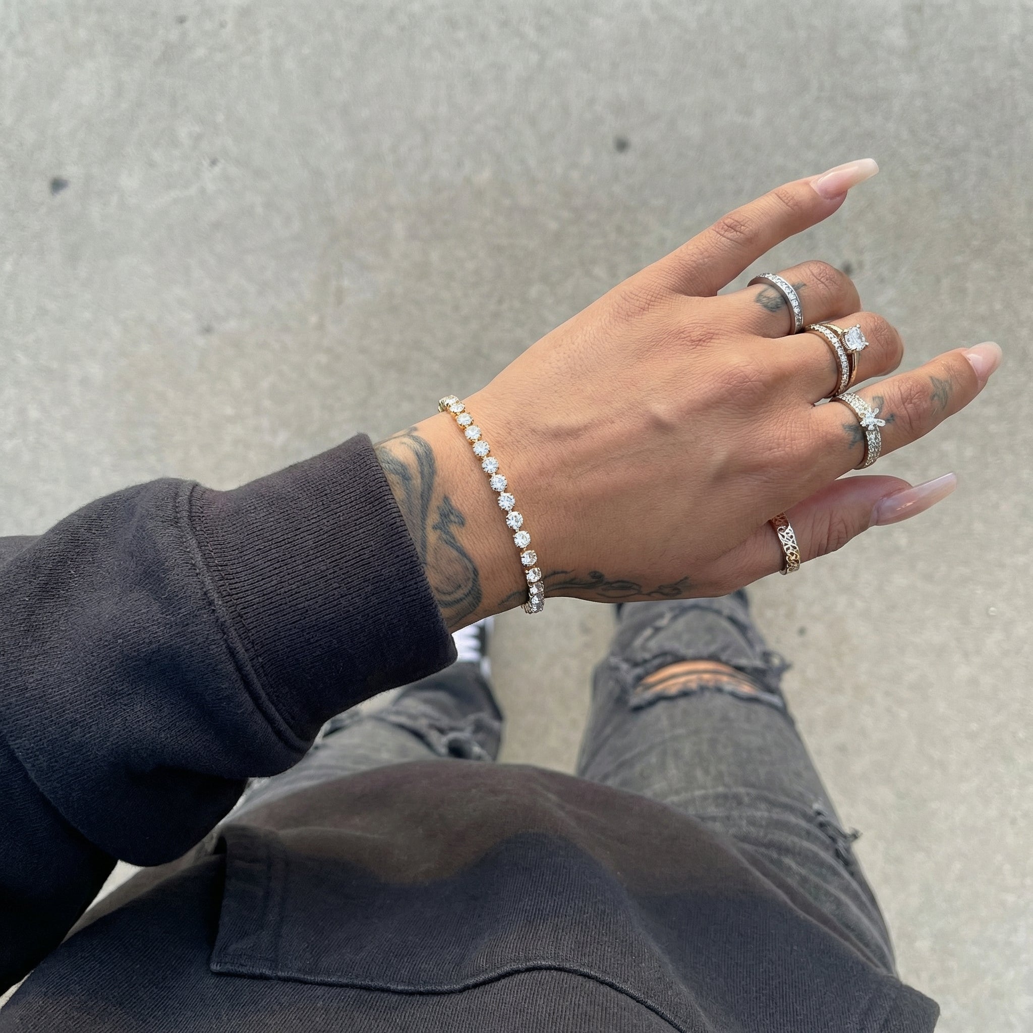 Nirvana Tennis Bracelet