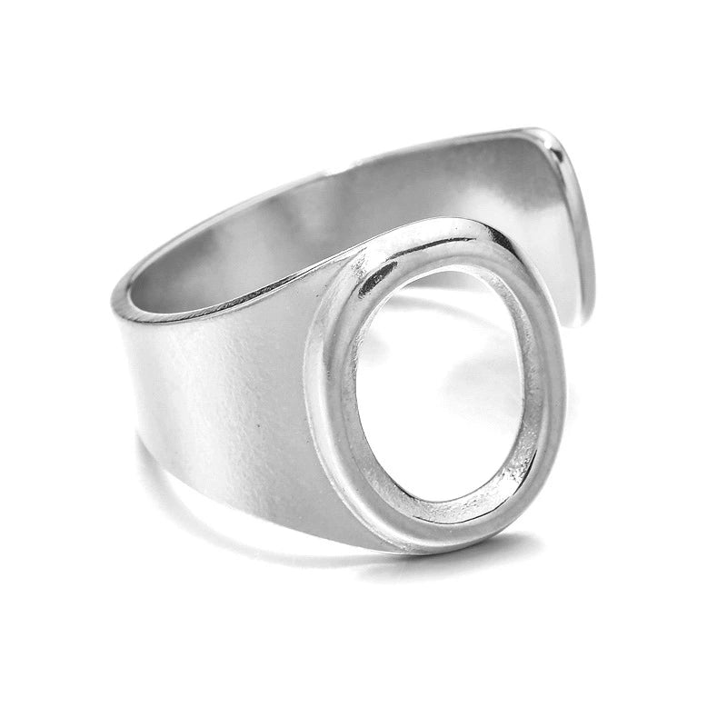 Letter Stack Ring