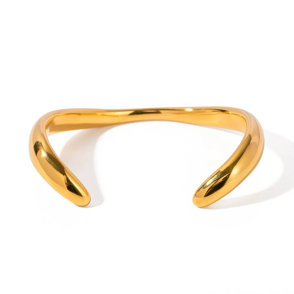 Simple Cuff Space Braclet