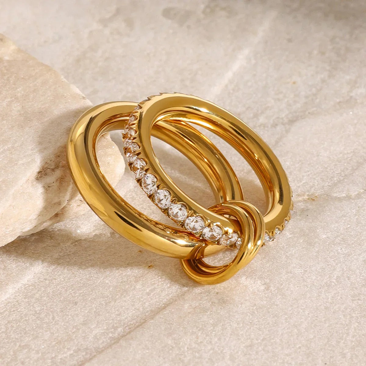 Stack Double Ring