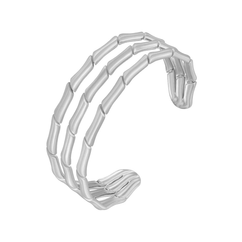 Bamboo Open Bangle