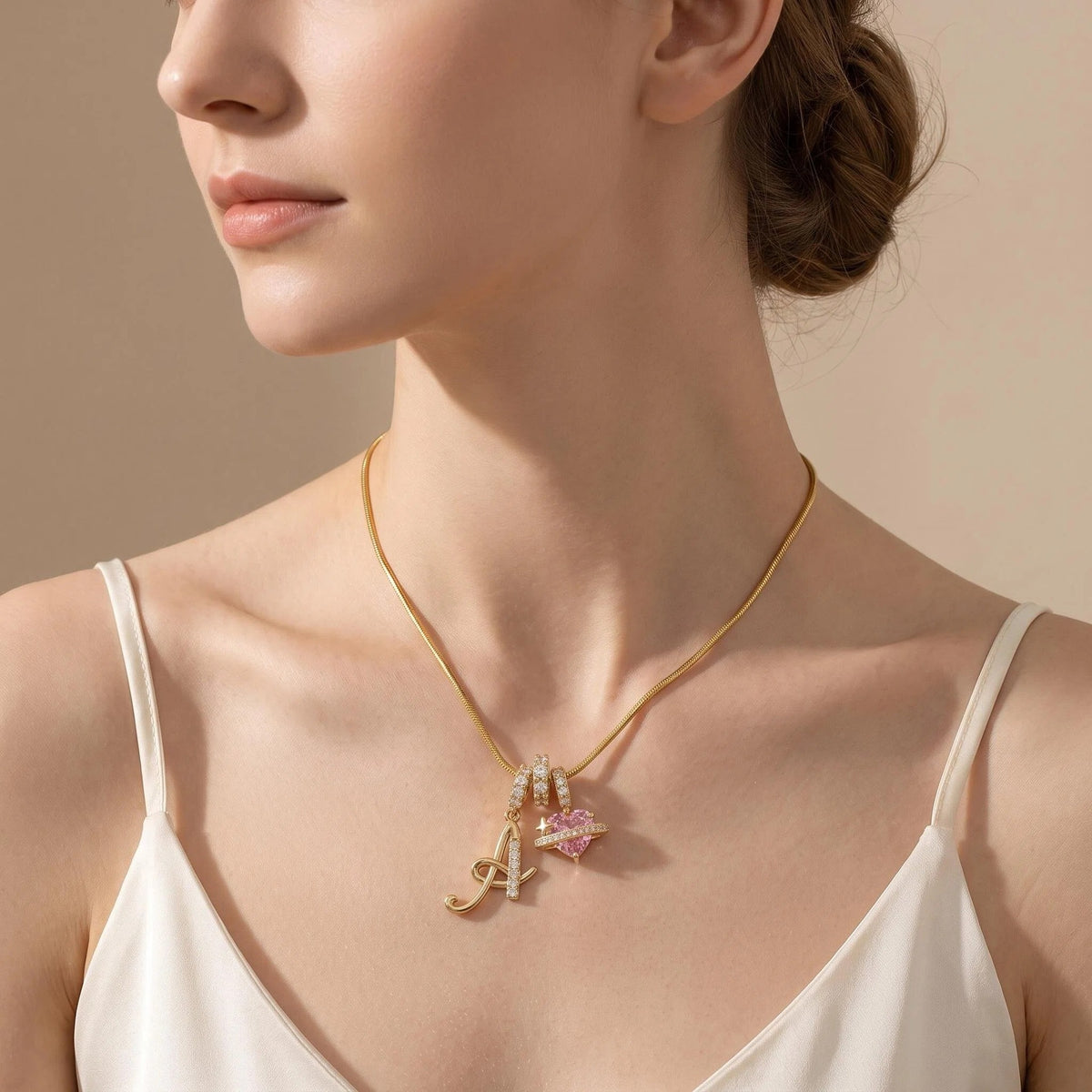 Heart Love Letter Necklace