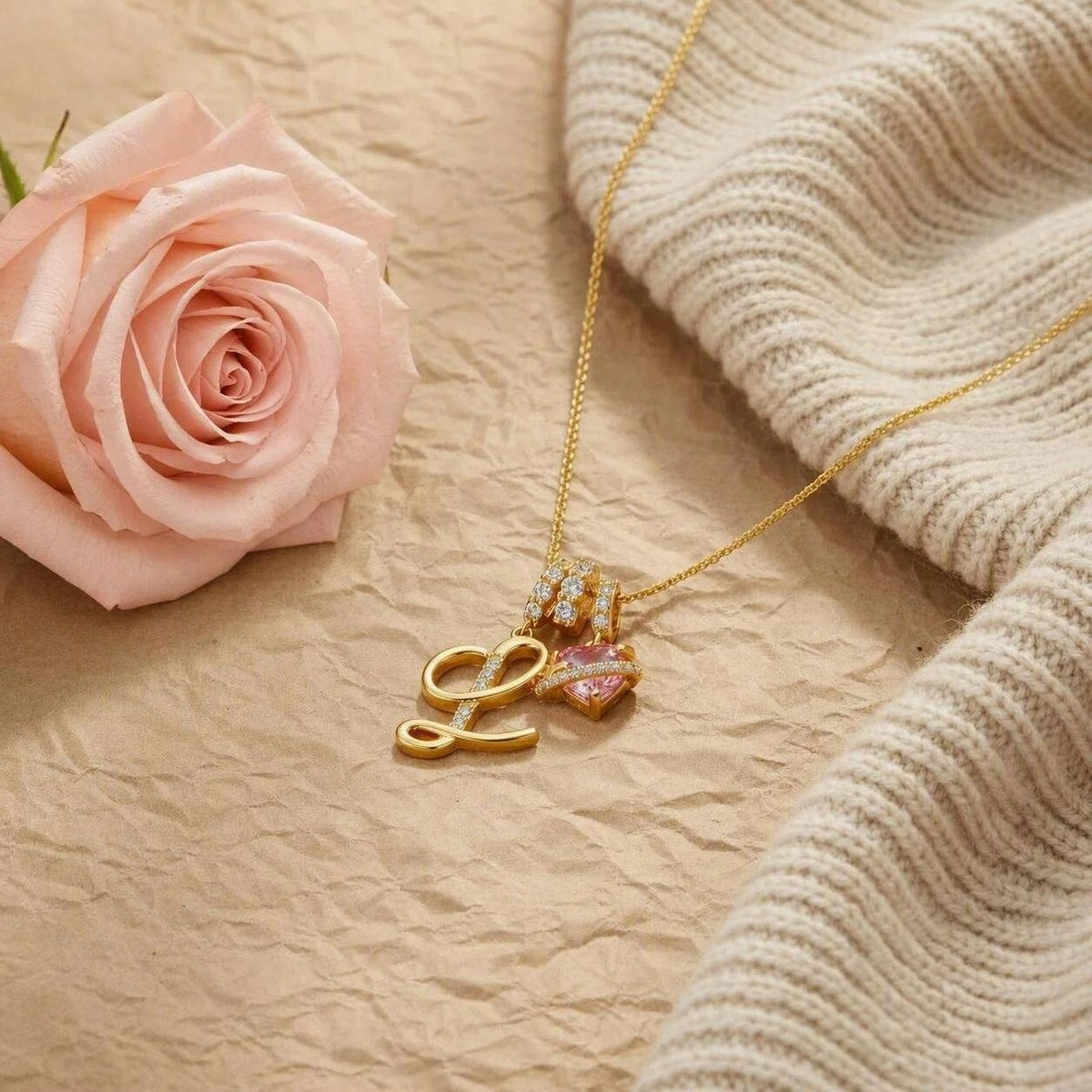 Heart Love Letter Necklace