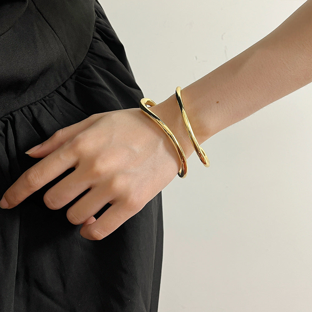 Irregular Space Bangle
