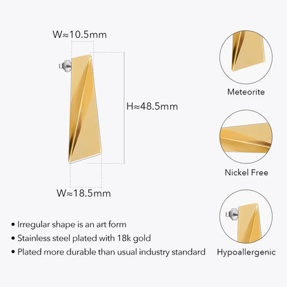 Tower Geometric Earrings