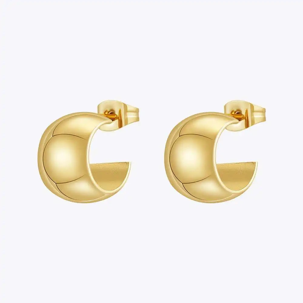 Chunky Hoop Earrings