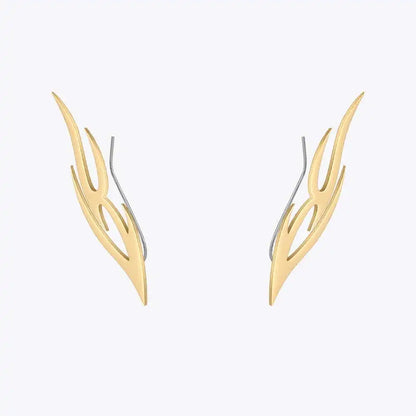 Punk Flame Earrings