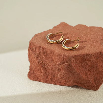 Multi-Circle Hoop Earrings