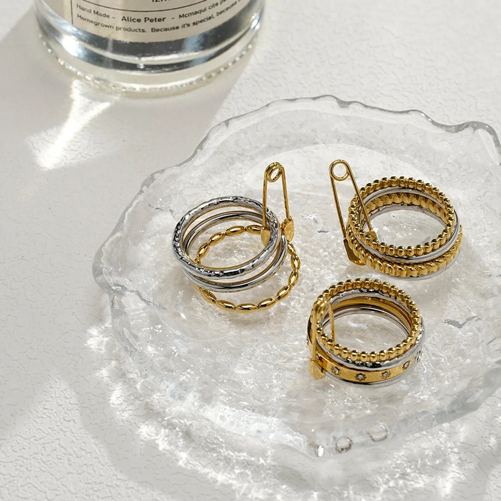 Safety Pin Ring