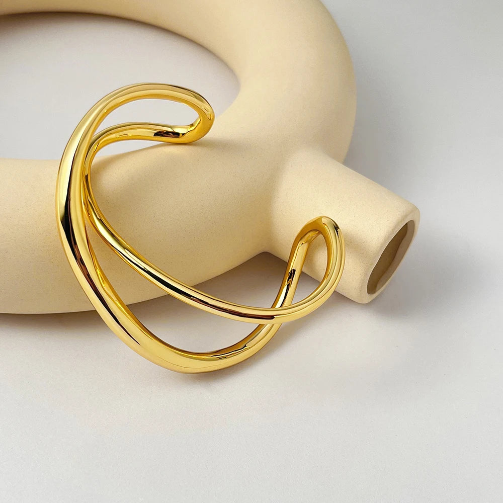 Irregular Space Bangle