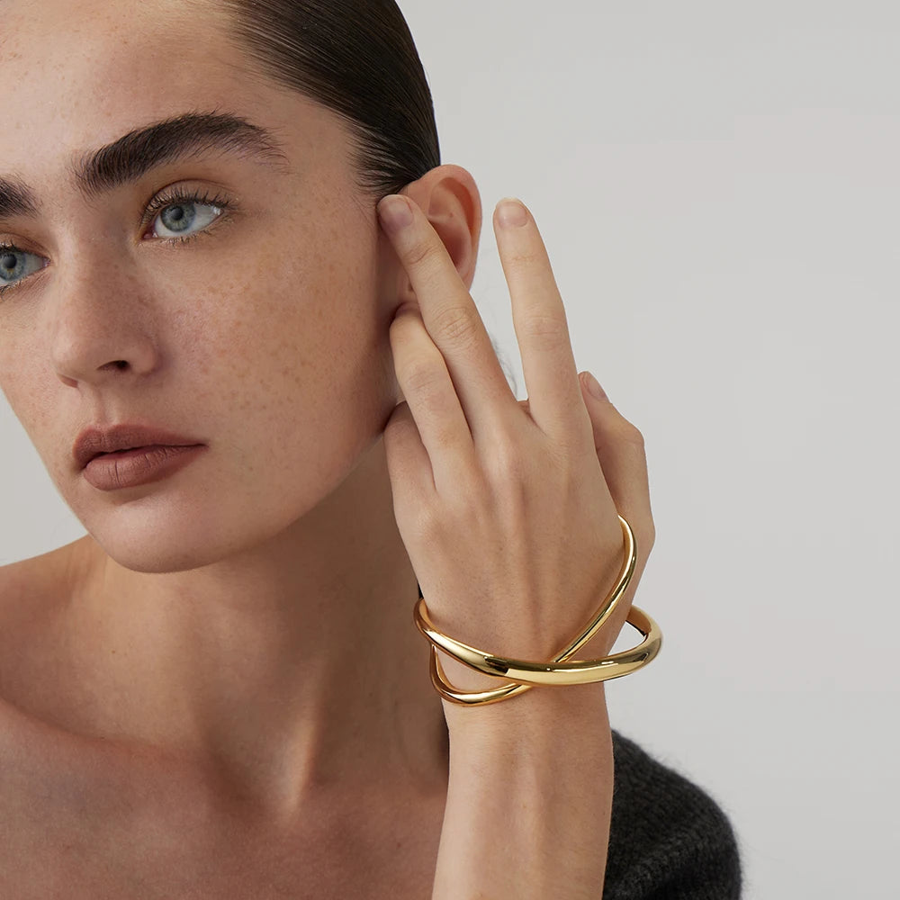 Irregular Space Bangle