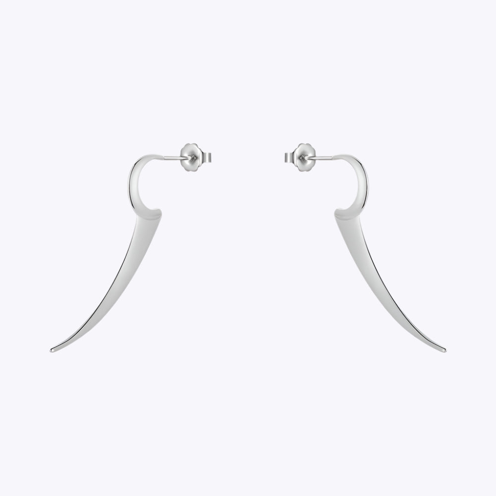 Back Blade Punk Earrings