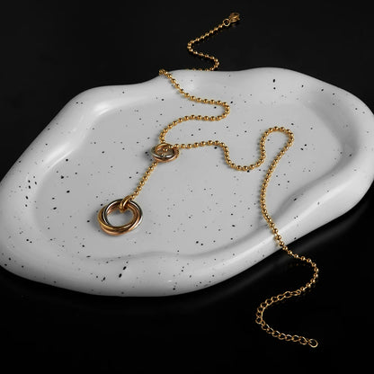 Ring Choker Necklace