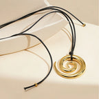 Spiral Coil Pendant