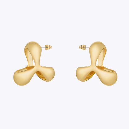 Space Tri-Wind Earrings