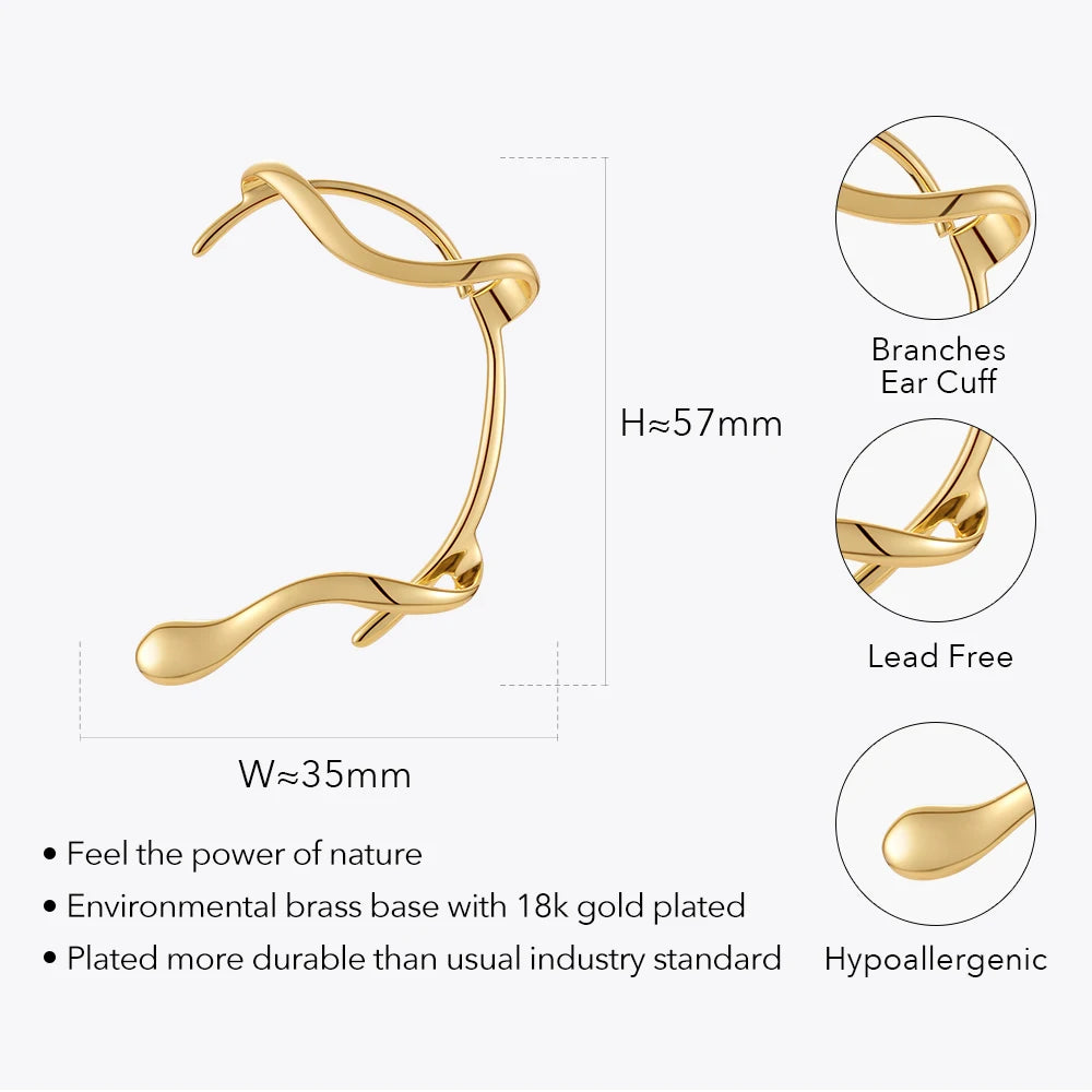 Branch Poison Ear Cuff