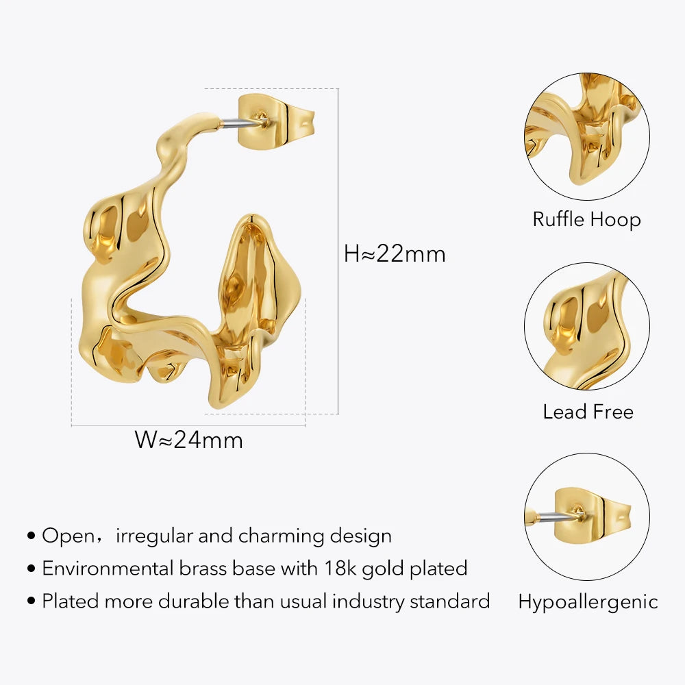 Crest Piercing Poison Earrings